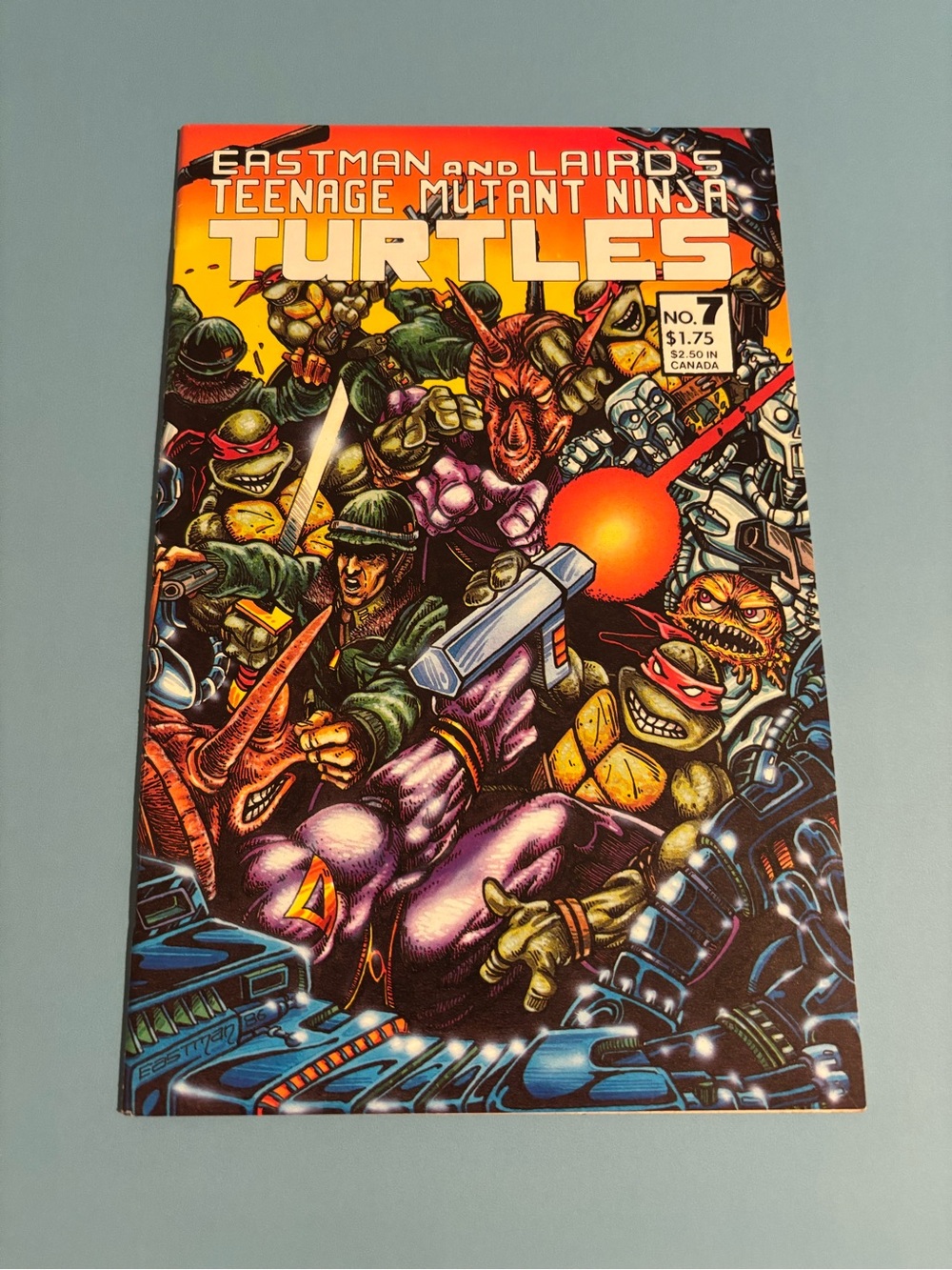 Eastman and Lairds Teenage Mutant Ninja Turtles Comic #7
